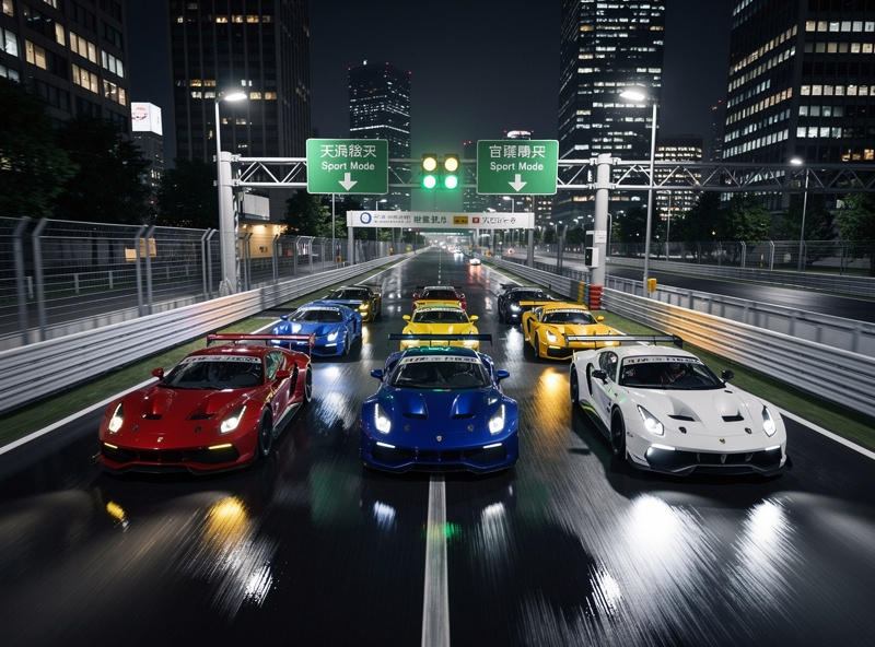 Gran Turismo 7 Sport mode online race