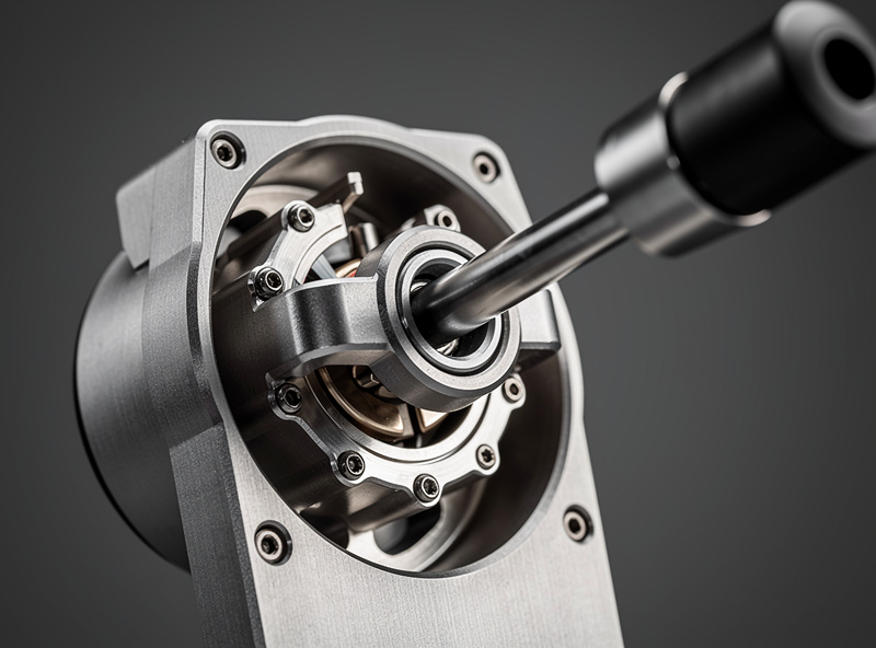 Fanatec ClubSport sequential shifter with magnetic mechanism close-up