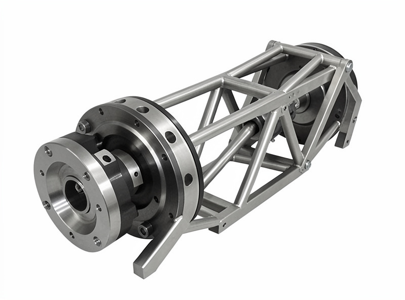Moza R12 wheelbase mounted to a rigid welded steel sim racing cockpit frame