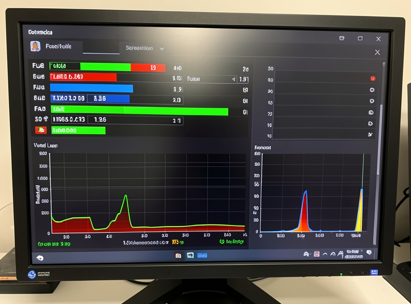 Telemetry overlay showing fuel load and stint timing data during an endurance sim race