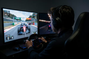 Sim racing team strategies