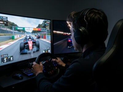 Sim racing team strategies