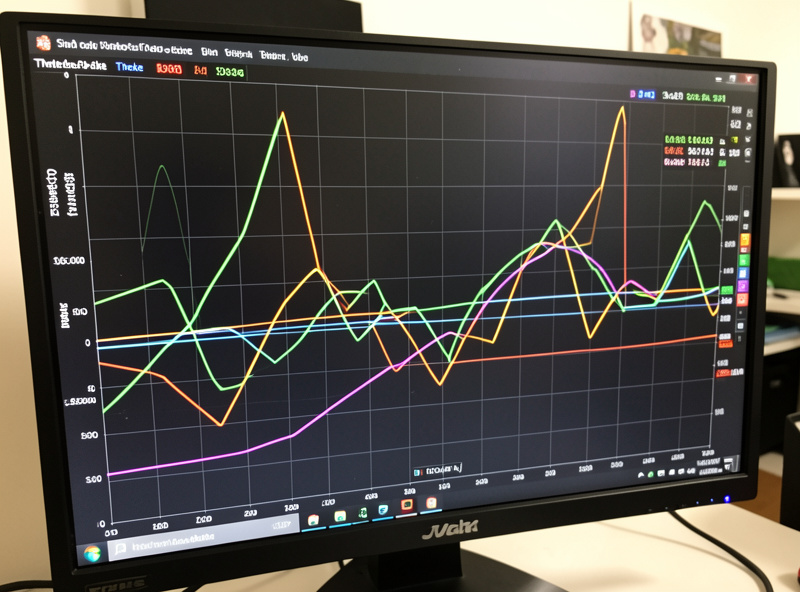 Sim racing telemetry overlay showing throttle, brake and steering traces on a triple monitor rig