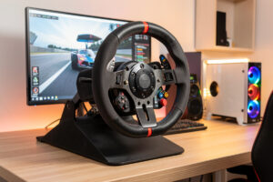 Entry-level direct-drive sim racing wheelbase under 500 dollars