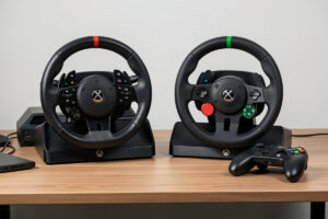 Fanatec CSL DD and Moza R5 entry direct-drive wheelbases compared