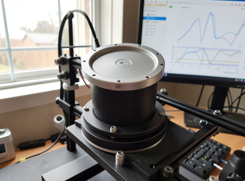 A Moza direct-drive base and wheel on a sim rig with Pit House profile settings on screen