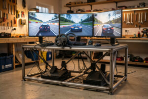 Sim racing wheel and pedal troubleshooting