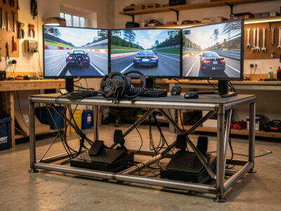 Sim racing wheel and pedal troubleshooting